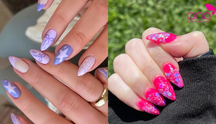 Nail mùa hè cho da trắng