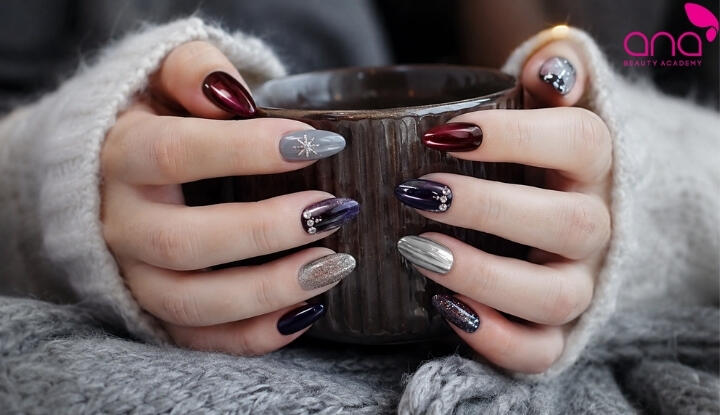 Mẫu nail mùa đông