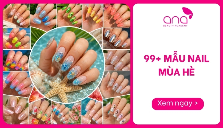 mẫu nail mùa hè