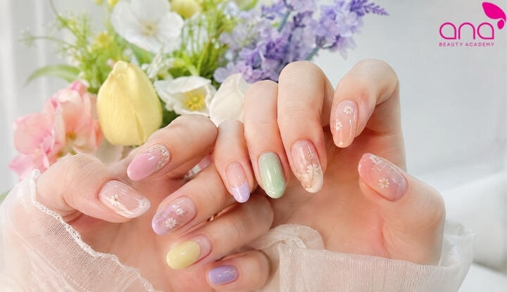 Mẫu nail mùa xuân