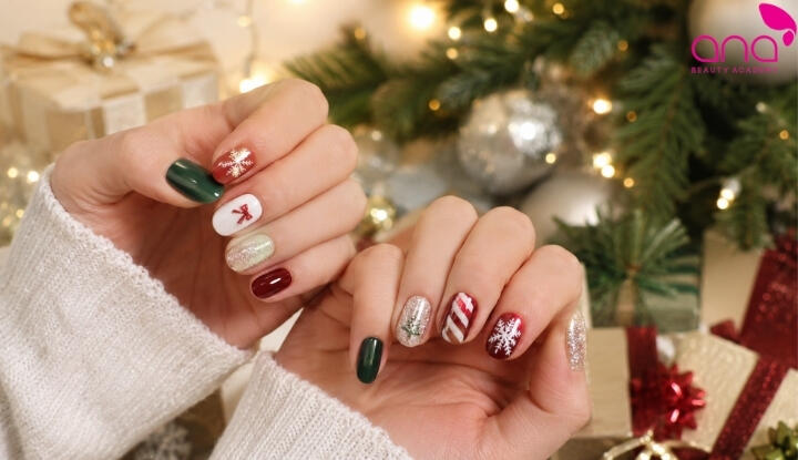 Mẫu nail Noel