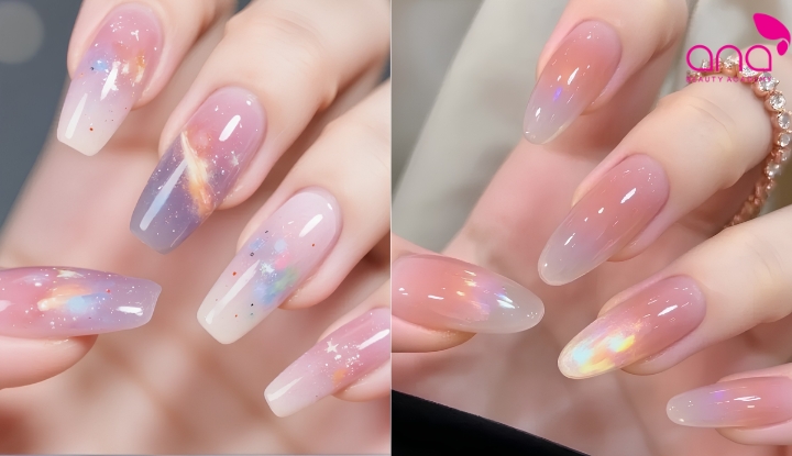 Họa tiết galaxy huyền bí