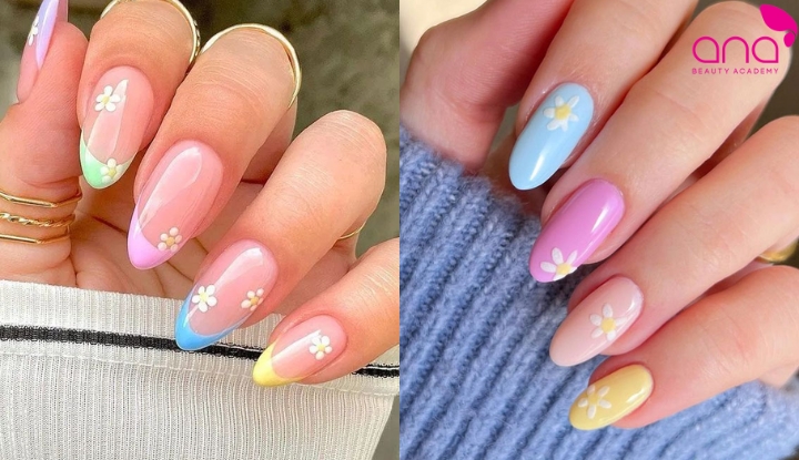 Nail pastel trẻ trung