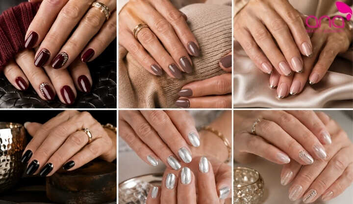 Mẫu nail sang trọng