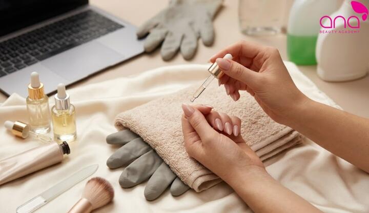 Cách chăm sóc mẫu nail móng nhọn tròn bền đẹp