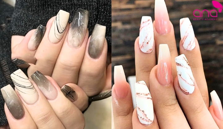 Kỹ thuật vẽ vân đá Marble 