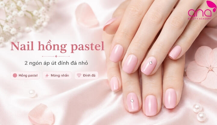 Gợi ý mẫu hồng pastel nhẹ nhàng