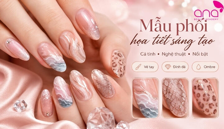 Mẫu phối họa tiết sáng tạo