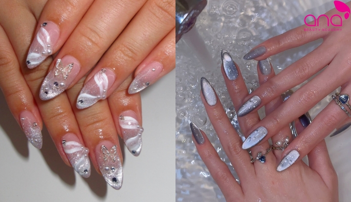 Nail mắt mèo Douyin