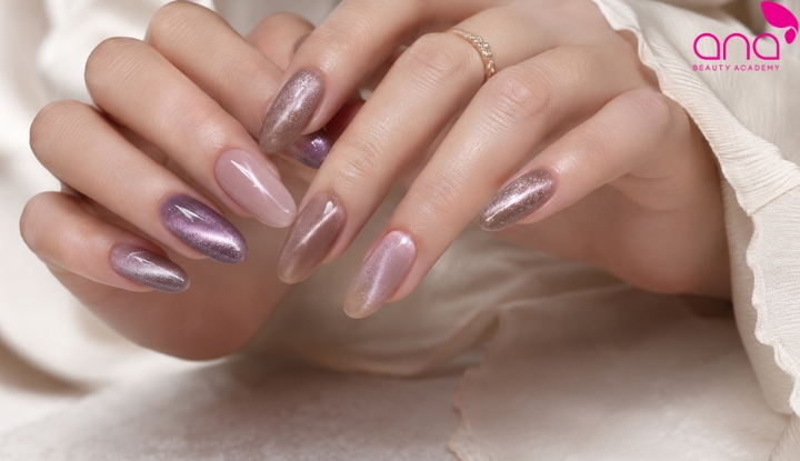 Nail mắt mèo form oval