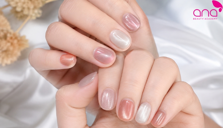 Nail mắt mèo form tròn