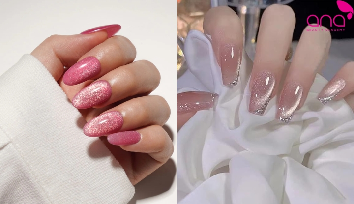 Nail mắt mèo kim cương