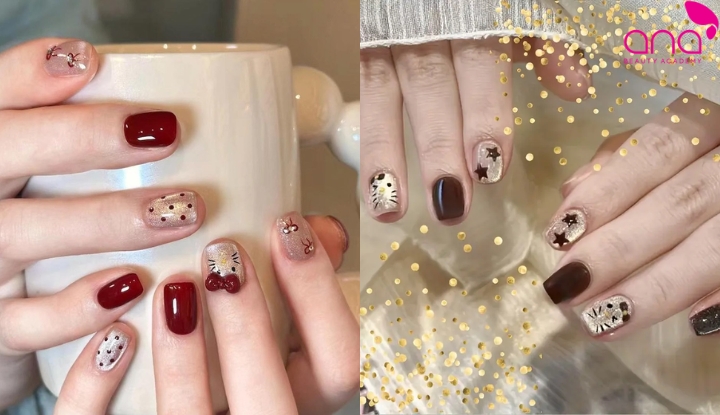  Nail mắt mèo móng ngắn