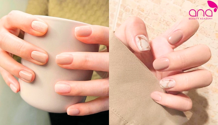 Nail nude giúp bàn tay thanh thoát và không sợ lỗi thời