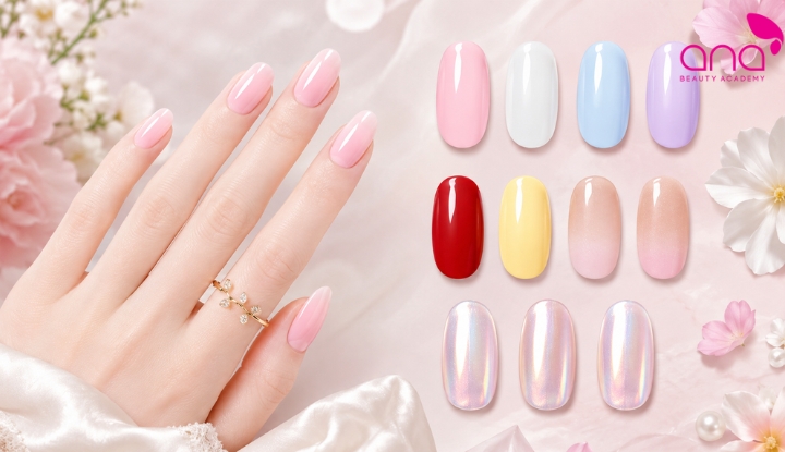 Da sáng dễ hợp nhiều tông ombre từ pastel đến đỏ nổi bật