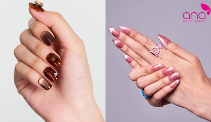 Ombre mắt mèo tạo vệt sáng chuyển động, phù hợp phong cách cá tính