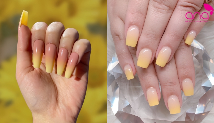 Ombre vàng giúp đôi tay rạng rỡ, phù hợp phong cách năng động