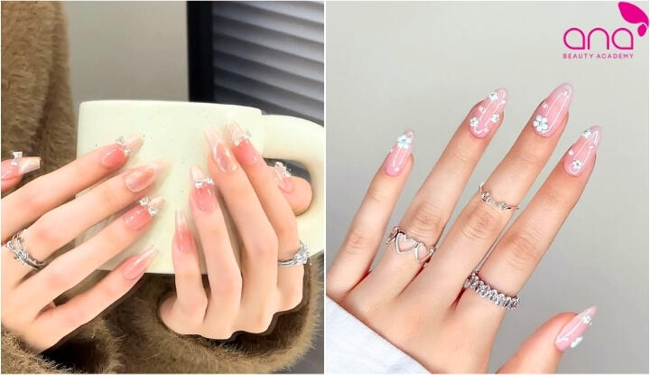 Mẫu nail móng nhọn tròn phù hợp từng độ tuổi
