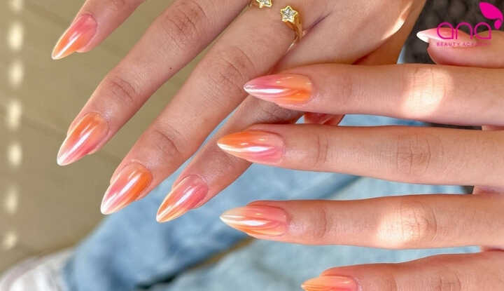  Nail chrome tráng gương