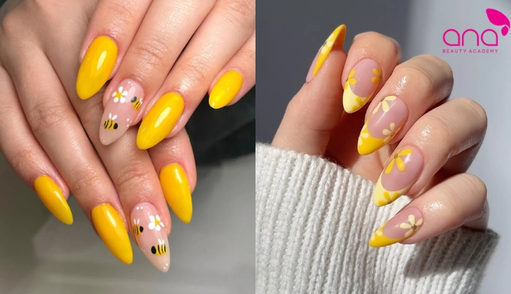 Nail vàng mùa hè