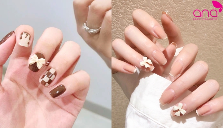 Nơ mini tạo điểm nhấn nữ tính, dễ thương