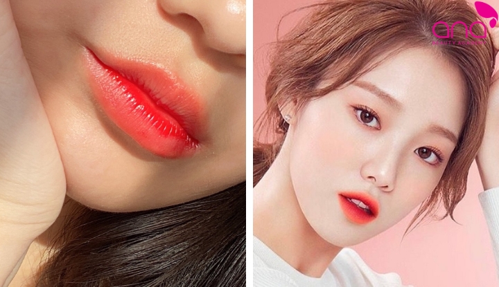 Phun môi xí muội ombre tự nhiên Hàn Quốc