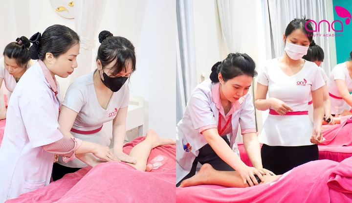 Học massage Aroma tại Ana Beauty Academy