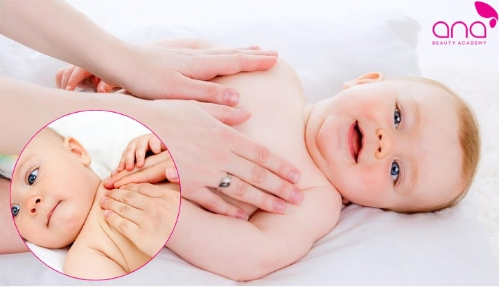 Bước 4: Massage vùng ngực và vai