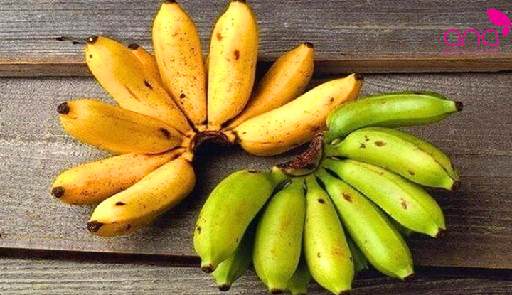 Chuối tiêu bổ sung kali, vitamin B6 và chất xơ (Nguồn: Internet)