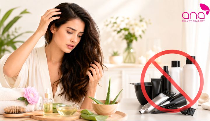 rụng tóc sau sinh