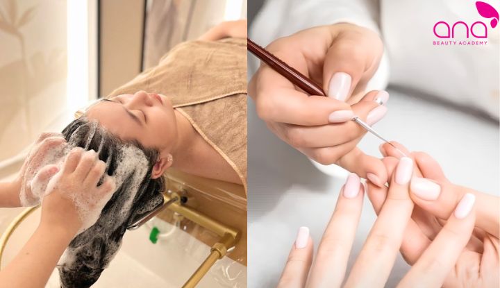 Hướng kinh doanh kết hợp chăm sóc tóc và làm móng