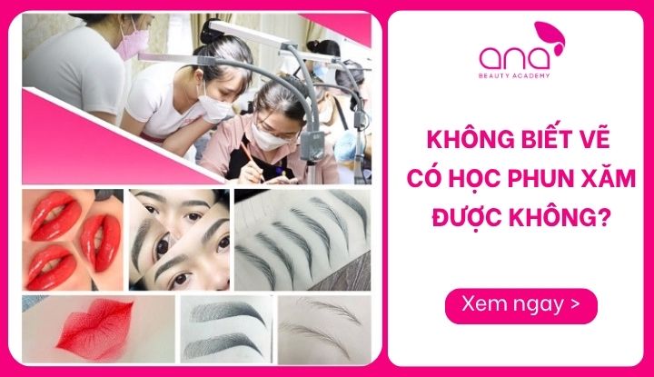 Không biết vẽ có học phun xăm được không