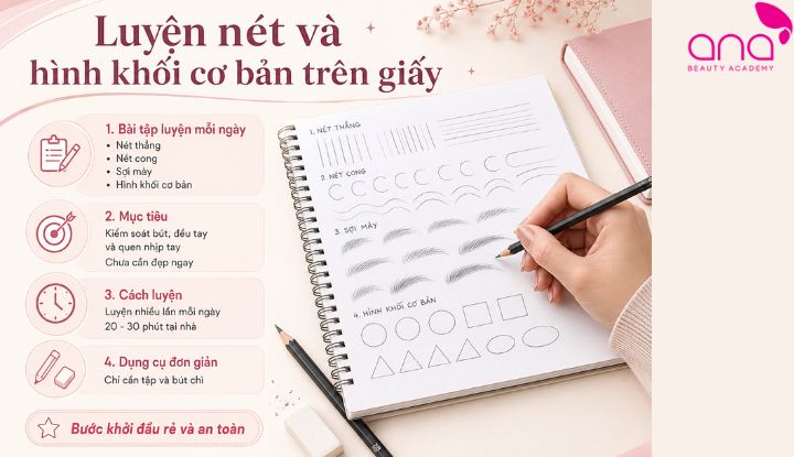 Luyện khả năng quan sát, cân đối và ghi nhớ các nguyên tắc