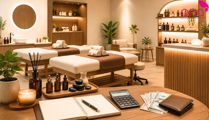Mức vốn mở tiệm massage trị liệu từ mô hình tại nhà đến cao cấp