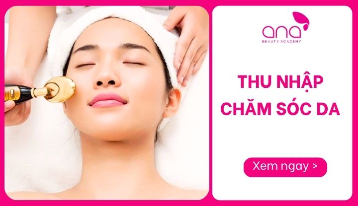 thu nhập nghề chăm sóc da