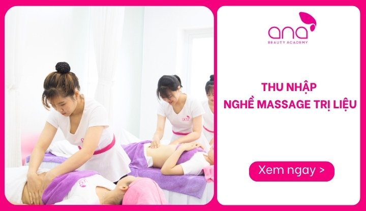 thu nhập nghề massage trị liệu