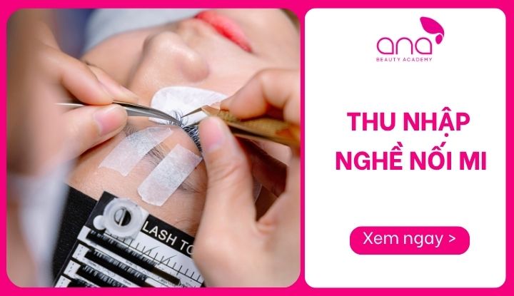 Thu nhập nghề nối mi
