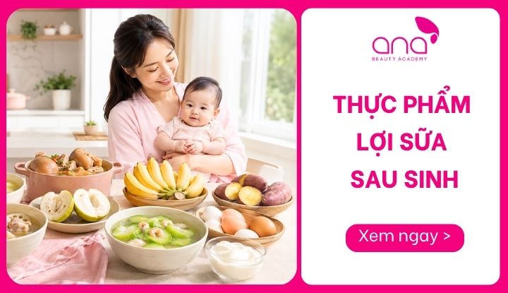 thực phẩm lợi sữa sau sinh