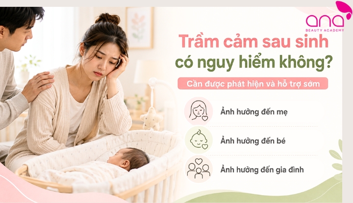 Trầm cảm sau khi sinh có nguy hiểm không?