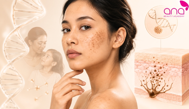 Sắc tố da chịu ảnh hưởng từ gen 